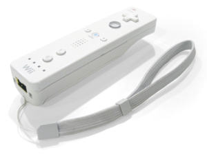 Wii Remote with original strap