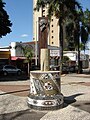 Monumento a Zumbi em Uberlândia, em Minas Gerais
