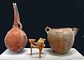 Rotpolierte Keramiken aus Enkomi, 2300–2075 v. Chr., Archäologisches Museum St. Barnabas / Salamis (Nordzypern)
