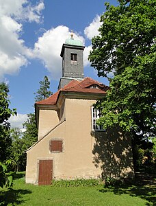 Alte Klotzscher Kirche, erbaut 1810 bis 1811. Altklotzsche 63a.