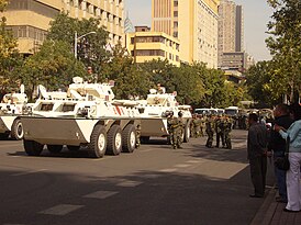 Отряды вооружённой полиции в Урумчи в начале сентября 2009 года