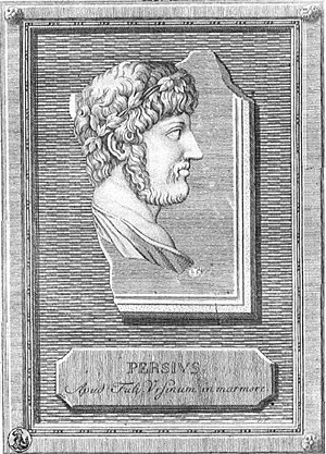 Aulus Persius Flaccus, scriptor romanus