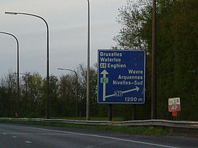 A7 bzw. E19 Richtung Brüssel