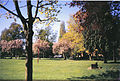 A picture of Banbury's Peoples' Park in Neithrop, during 2001.