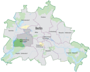 Lokasi Bezirk Charlottenburg-Wilmersdorf di Berlin