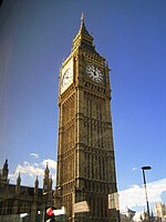 De Big Ben van het Palace of Westminster