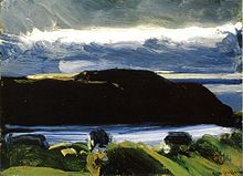 「Breaking Sky Monhegan」(1916)