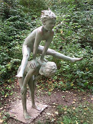 Deutsch: Bremerhaven: Thieles Garten, Skulptur...