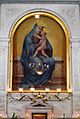 Raffigurazione della Madonna dei Miracoli incoronata