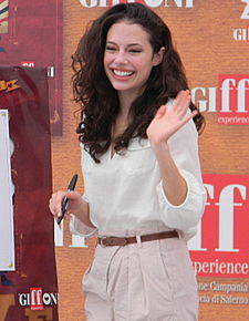 Chloe Bridges na filmovém festivalu Giffoni v roce 2010