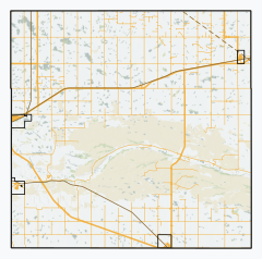 Rural Municipality of Coalfields No. 4 is located in Coalfields No. 4