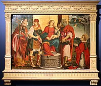 Madone à l’Enfant en trône avec Saints, 1514, Musée diocésain d’Ascoli Piceno