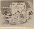 Duesenberg Walking Beam Flugzeugmotor. 4 Zylinder, 16 Ventile, 8128 cm³ (1917).