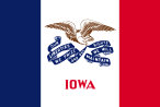 Flag of Iowa (March 12, 1921)