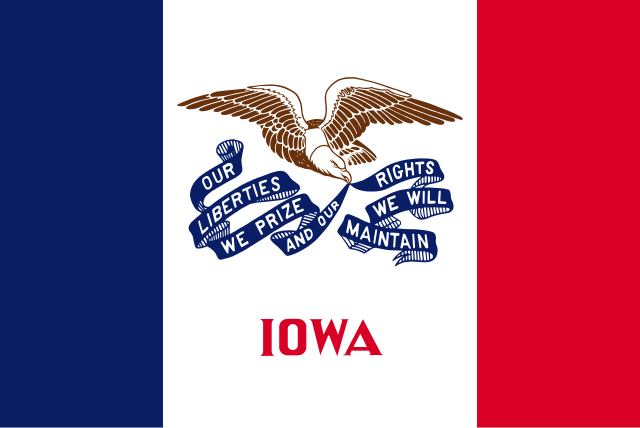 Bandera de Iowa