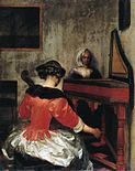 Het concert, Ter Borch