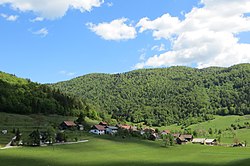 pogled na Gorenju Brezovicu