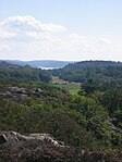 Härnäset från Åbyfjorden mot Brofjorden.