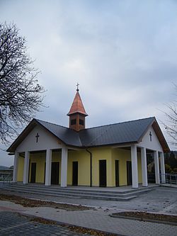 Hřbitovní kaple po celkové rekonstrukci (2015)