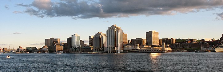 Vue panoramique d’Halifax.