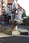 Rattenfängerbrunnen in Hamelen
