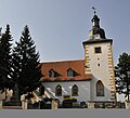 Kirche St. Nikolai mit Ausstattung und Kirchhof und Einfriedung