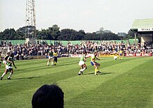 Match at Home Park in 1981 Home Park, Plymouth - geograph.org.uk - 1229431.jpg
