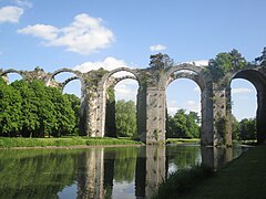 Vue de l'aqueduc en 2015.