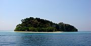 Jolly Buoy острів, one of the 20 islands in the national park.