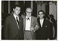 Jose Tomás y Jose Luis González con el maestro Andres Segovia