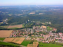 Skyline of Inzigkofen