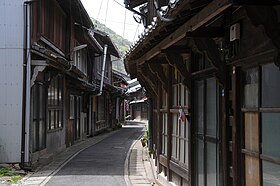 大島村神浦の集落