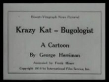 Файл: Krazy Kat Bugologist 1916 silent.ogv