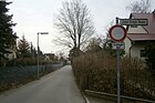 Herrnholzweg vom Zabel-Krüger-Damm nach Süden.