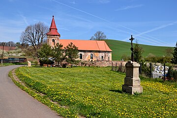 Église Saint-Gilles à Libyně.