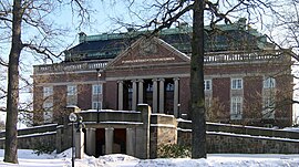 Main building of the Royal Swedish Academy of Sciences (Kungliga Vetenskapsakademien), Frescati, Norra Djurgården, Stockholm.jpg