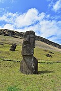 Moai am Rano Raraku