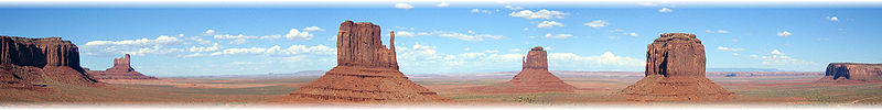 Panorama de Monument Valley