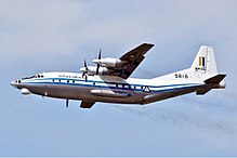 Photograph of a Myanmar Air Force Shaanxi Y-8