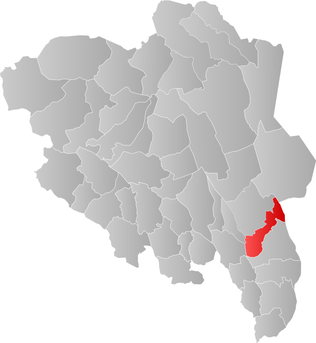 Poziția localității Comuna Våler