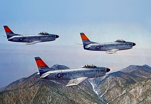 North American F-86D-1s USAF in flight.jpg