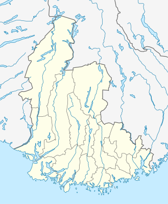 Location map Norway Vest-Agder