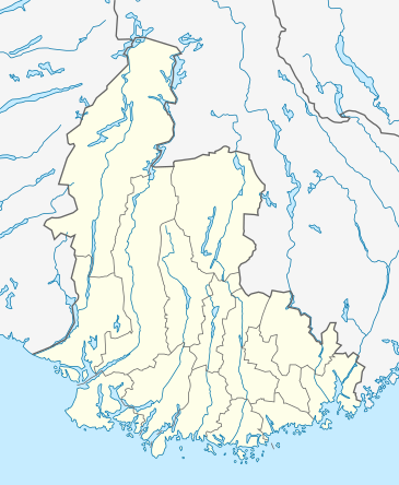 Location map Норуегиэ Вест-Агдер