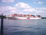 Containerschiff "OOCL"