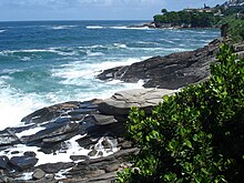 A view of the Atlantic Ocean from Leblon, Rio de Janeiro Ocean from Leblon.jpg