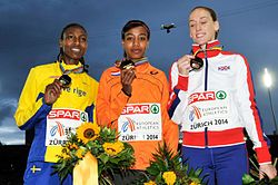 Podium 1500m women Zurich 2014.jpg