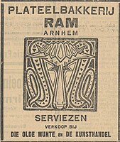 Ram, advertentie, 1926