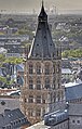 Det rådhustårn i Köln, Tyskland De raadhuistoren in Keulen, Duitsland