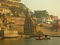 Ghatti Gangesjoen varrella Varanasissa
