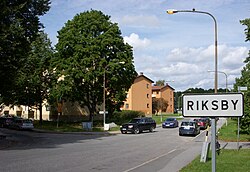Infart till Riksby